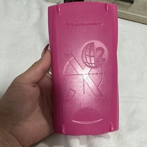 Texas Instruments Vibrant Pink Calculator Case